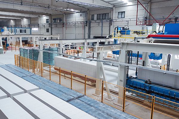 Solution complète de centrale de production - une nouvelle usine de BCA en Turquie