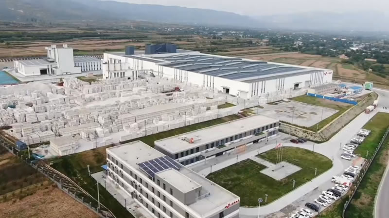 Solution clé en main pour usine de béton cellulaire autoclavé (AAC)